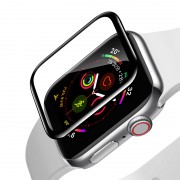Защитное стекло BASEUS SGAPWA4-G01 для Apple Watch, прозрачный+черная рамка, 40mm