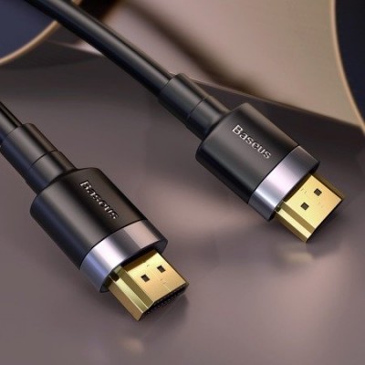 Кабель HDMI BASEUS Cafule, 4KHDMI - 4KHDMI, 3 м, черный Кабель HDMI BASEUS Cafule, 4KHDMI - 4KHDMI, 3 м, черный