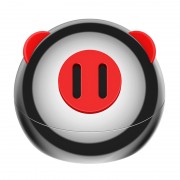 Ароматизатор BASEUS Little Fragrant Pig, черный