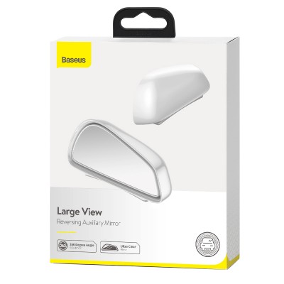 Зеркало заднего вида BASEUS Large View, белый Зеркало заднего вида BASEUS Large View, белый