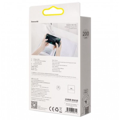 Кабель USB BASEUS Legend Series Elbow, USB - Type-C, 66W, 2 м, синий Кабель USB BASEUS Legend Series Elbow, USB - Type-C, 66W, 2 м, синий