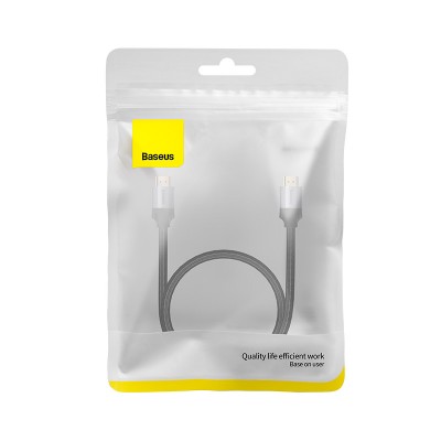 Кабель HDMI BASEUS Enjoyment Series, 4KHD - 4KHD, 0,5 м, черный Кабель HDMI BASEUS Enjoyment Series, 4KHD - 4KHD, 0,5 м, черный