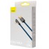 Кабель USB BASEUS Legend Series Elbow, USB - Lightning, 2.4А, 2 м, синий Кабель USB BASEUS Legend Series Elbow, USB - Lightning, 2.4А, 2 м, синий