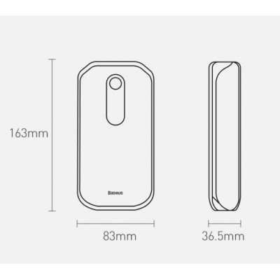 Стартер BASEUS Super Energy Pro Car Jump, 3A, 12000 мАч, серый Стартер BASEUS Super Energy Pro Car Jump, 3A, 12000 мАч, серый