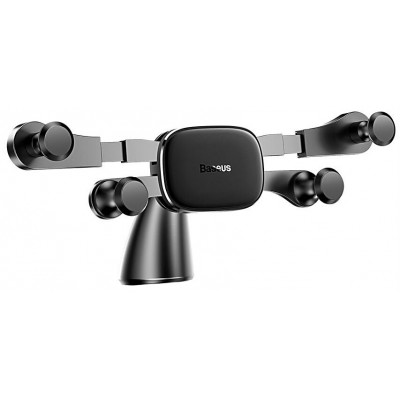 Автомобильный держатель BASEUS SUYL-HP01 Horizontal Screen Gravity, черный, на клею Автомобильный держатель BASEUS SUYL-HP01 Horizontal Screen Gravity, черный, на клею