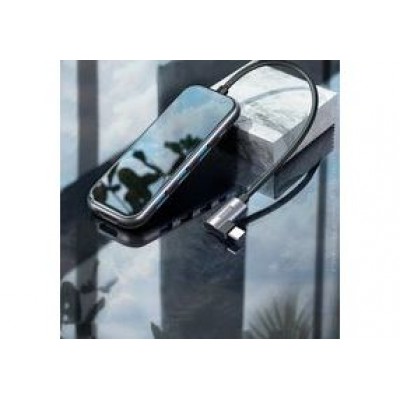 Переходник/Адаптер BASEUS UCN3277, Разветвитель, Type-C - 3xUSB3.0 + HD4K + PD, 3A, темно-серый, 4K, 2W Переходник/Адаптер BASEUS UCN3277, Разветвитель, Type-C - 3xUSB3.0 + HD4K + PD, 3A, темно-серый, 4K, 2W