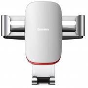 Автомобильный держатель BASEUS Metal Age, серебряный, на CD слот