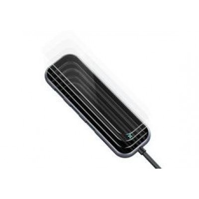 Переходник/Адаптер BASEUS UCN3277, Разветвитель, Type-C - 3xUSB3.0 + HD4K + PD, 3A, темно-серый, 4K, 2W Переходник/Адаптер BASEUS UCN3277, Разветвитель, Type-C - 3xUSB3.0 + HD4K + PD, 3A, темно-серый, 4K, 2W