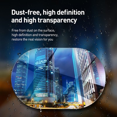 Пленка непромокаемая для зеркала заднего вида BASEUS Rainproof 135*95mm, прозрачный, 2шт Пленка непромокаемая для зеркала заднего вида BASEUS Rainproof 135*95mm, прозрачный, 2шт