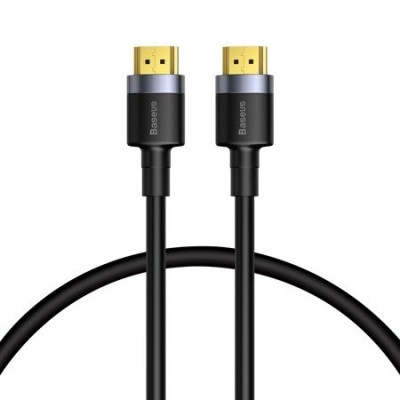 Кабель HDMI BASEUS Cafule, 4KHDMI - 4KHDMI, 2 м, черный Кабель HDMI BASEUS Cafule, 4KHDMI - 4KHDMI, 2 м, черный