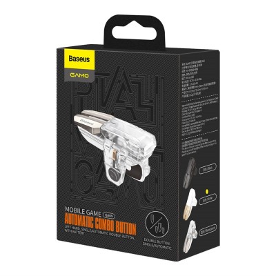 Триггеры BASEUS GAMO Mobile Game GA09, белый Триггеры BASEUS GAMO Mobile Game GA09, белый