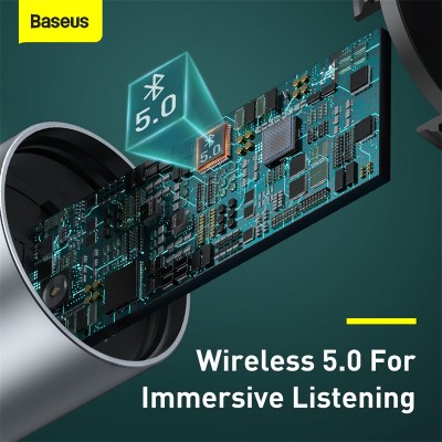 FM - Трансмиттер BASEUS Energy Column Car Wireless MP3, 2*USB, 3A, 18W, серебряный, с дисплеем FM - Трансмиттер BASEUS Energy Column Car Wireless MP3, 2*USB, 3A, 18W, серебряный, с дисплеем