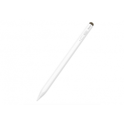 Стилус BASEUS Smooth Writing Capacitive (Active + Passive version), белый, с индикатором Стилус BASEUS Smooth Writing Capacitive (Active + Passive version), белый, с индикатором