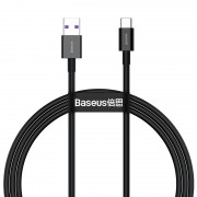 Кабель USB BASEUS Superior Series Fast Charging, USB - Type-C, 66W, 1 м, черный