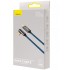Кабель USB-C BASEUS Legend Series Elbow, Type-C - Type-C, 100W, 2 м, синий Кабель USB-C BASEUS Legend Series Elbow, Type-C - Type-C, 100W, 2 м, синий