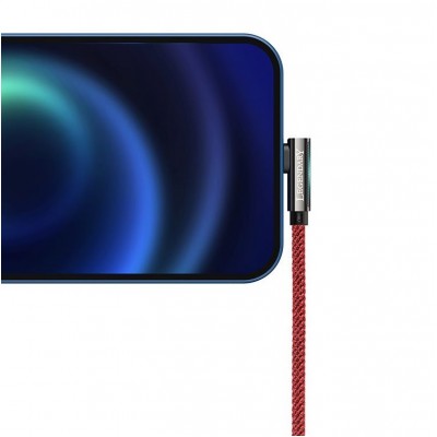 Кабель USB-C BASEUS Legend Series Elbow, Type-C - Lightning, 20W, 1 м, красный Кабель USB-C BASEUS Legend Series Elbow, Type-C - Lightning, 20W, 1 м, красный