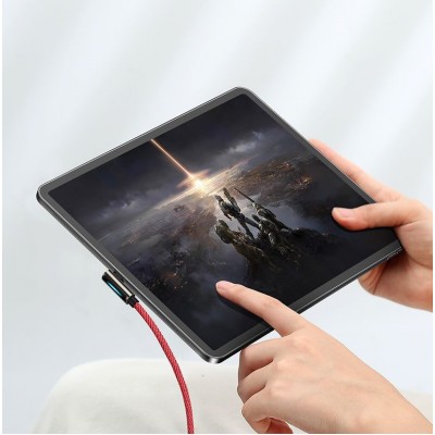 Кабель USB-C BASEUS Legend Series Elbow, Type-C - Lightning, 20W, 1 м, красный Кабель USB-C BASEUS Legend Series Elbow, Type-C - Lightning, 20W, 1 м, красный