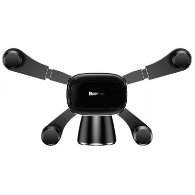 Автомобильный держатель BASEUS SUYL-HP01 Horizontal Screen Gravity, черный, на клею Автомобильный держатель BASEUS SUYL-HP01 Horizontal Screen Gravity, черный, на клею