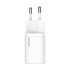 Зарядное устройство BASEUS Super Si USB-C, 3A, 20W, белый Зарядное устройство BASEUS Super Si USB-C, 3A, 20W, белый