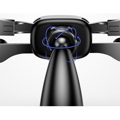 Автомобильный держатель BASEUS SUYL-HP01 Horizontal Screen Gravity, черный, на клею Автомобильный держатель BASEUS SUYL-HP01 Horizontal Screen Gravity, черный, на клею
