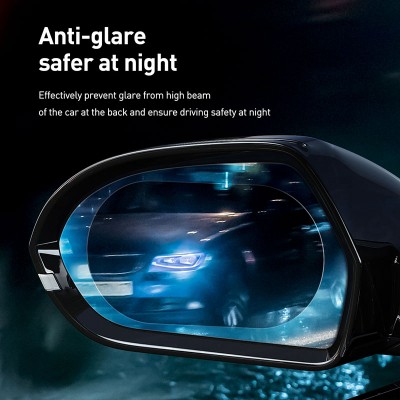 Пленка непромокаемая для зеркала заднего вида BASEUS Rainproof 135*95mm, прозрачный, 2шт Пленка непромокаемая для зеркала заднего вида BASEUS Rainproof 135*95mm, прозрачный, 2шт