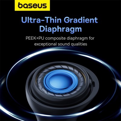 Беспроводные наушники BASEUS E5x(Overseas Edition), Bluetooth, черный Беспроводные наушники BASEUS E5x(Overseas Edition), Bluetooth, черный