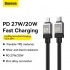 Кабель USB-C BASEUS CoolPlay Series Fast Charging, Type-C - Lightning, 20W, 2 м, черный Кабель USB-C BASEUS CoolPlay Series Fast Charging, Type-C - Lightning, 20W, 2 м, черный