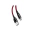 Кабель USB BASEUS C-shaped Light, USB - Lightning, 2.4А, 1 м, красный, интеллектуальный Кабель USB BASEUS C-shaped Light, USB - Lightning, 2.4А, 1 м, красный, интеллектуальный