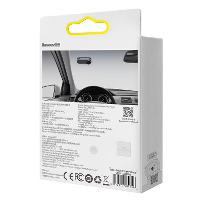 Автомобильный FM-приемник BASEUS Solar, черный Автомобильный FM-приемник BASEUS Solar, черный