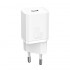Зарядное устройство BASEUS Super Si USB-C + Кабель Type-C-Lightning, 3A, 20W, белый Зарядное устройство BASEUS Super Si USB-C + Кабель Type-C-Lightning, 3A, 20W, белый