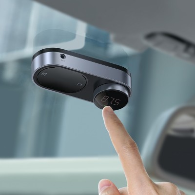 Автомобильный FM-приемник BASEUS Solar, черный Автомобильный FM-приемник BASEUS Solar, черный