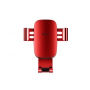 Автомобильный держатель BASEUS Metal Age, красный, на воздуховод