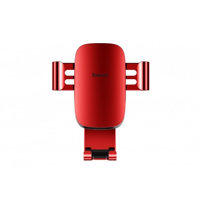 Автомобильный держатель BASEUS Metal Age, красный, на воздуховод Автомобильный держатель BASEUS Metal Age, красный, на воздуховод