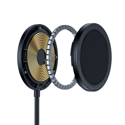 Беспроводное зарядное устройство BASEUS Simple Magnetic Stand Wireless, 2A, черный Беспроводное зарядное устройство BASEUS Simple Magnetic Stand Wireless, 2A, черный