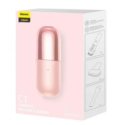 Настольный пылесос BASEUS C1, розовый Настольный пылесос BASEUS C1, розовый