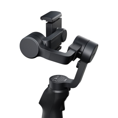 Стабилизатор для смартфона BASEUS Handheld Gimbal Stabilizer, Трехосевой, 2200 мАч, Bluetooth, темно-серый Стабилизатор для смартфона BASEUS Handheld Gimbal Stabilizer, Трехосевой, 2200 мАч, Bluetooth, темно-серый