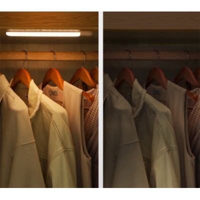 Светильник - ночник BASEUS Sunshine series human body Induction wardrobe light white light, 800 мАч, белый Светильник - ночник BASEUS Sunshine series human body Induction wardrobe light white light, 800 мАч, белый