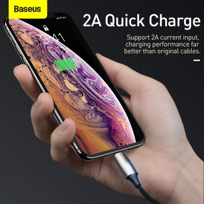 Переходник/Адаптер BASEUS L55, Lightning - 2*Lightning, тусклый Переходник/Адаптер BASEUS L55, Lightning - 2*Lightning, тусклый