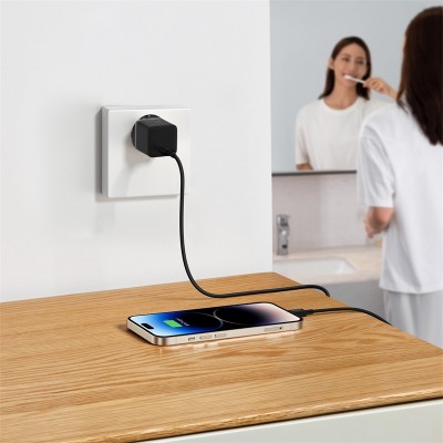 Зарядное устройство BASEUS GaN5 Fast Charger(mini) USB-C, 3A, 20W, черный Зарядное устройство BASEUS GaN5 Fast Charger(mini) USB-C, 3A, 20W, черный