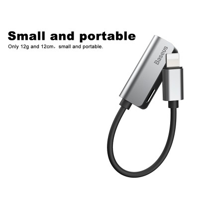 Переходник/Адаптер BASEUS L37 Male, Lightning - Dual Lightning, 2А, серебряный Переходник/Адаптер BASEUS L37 Male, Lightning - Dual Lightning, 2А, серебряный