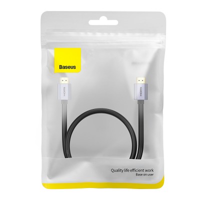 Кабель HDMI BASEUS High Definition Series Graphene, 4KHDMI - 4KHDMI, 1 м, черный Кабель HDMI BASEUS High Definition Series Graphene, 4KHDMI - 4KHDMI, 1 м, черный