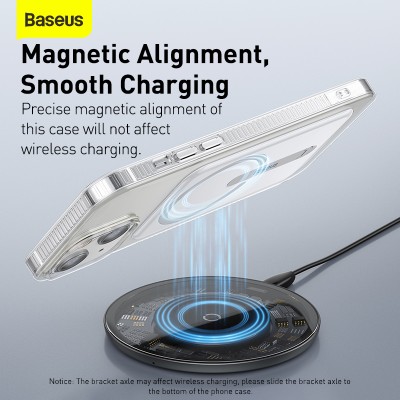 Чехол BASEUS Magnetic Phone Case для iPhone 13 6.1 Чехол BASEUS Magnetic Phone Case для iPhone 13 6.1