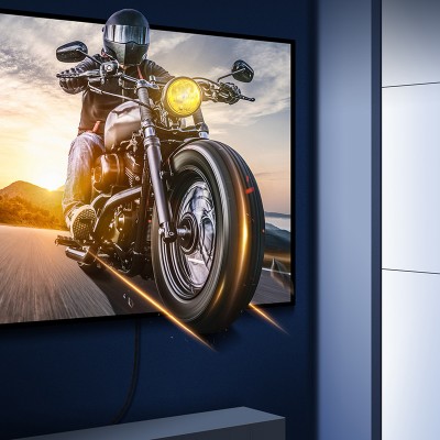 Кабель HDMI BASEUS High Definition Series, HDMI 8K- HDMI 8K, 0,5 м, черный Кабель HDMI BASEUS High Definition Series, HDMI 8K- HDMI 8K, 0,5 м, черный