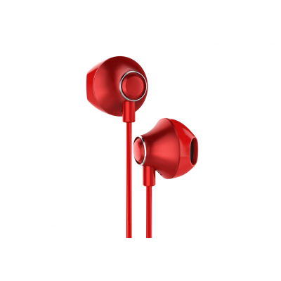 Проводные наушники BASEUS H06 Encok, Jack 3.5mm, красный Проводные наушники BASEUS H06 Encok, Jack 3.5mm, красный