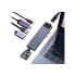 Переходник/Адаптер BASEUS Thunderbolt 7-in-1, Разветвитель, Type-C - 2xUSB3.0 + HDMI + PD + RJ45 + TF/SD + Type-C, серый Переходник/Адаптер BASEUS Thunderbolt 7-in-1, Разветвитель, Type-C - 2xUSB3.0 + HDMI + PD + RJ45 + TF/SD + Type-C, серый
