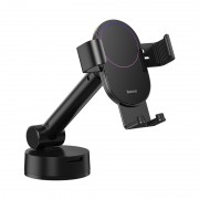Автомобильный держатель BASEUS Simplism Gravity Car Mount Holder, черный, на присоске