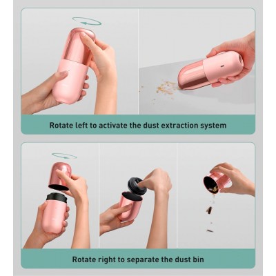 Настольный пылесос BASEUS C1, розовый Настольный пылесос BASEUS C1, розовый