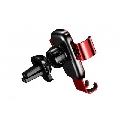 Автомобильный держатель BASEUS Metal Age, красный, на воздуховод Автомобильный держатель BASEUS Metal Age, красный, на воздуховод