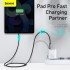 Зарядное устройство BASEUS Compact Quick Charger 2*USB+USB-C, 3A, 30W, белый Зарядное устройство BASEUS Compact Quick Charger 2*USB+USB-C, 3A, 30W, белый