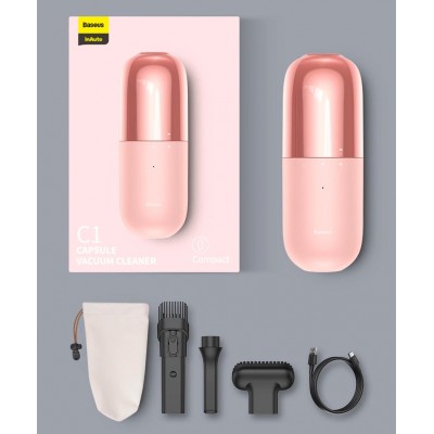 Настольный пылесос BASEUS C1, розовый Настольный пылесос BASEUS C1, розовый